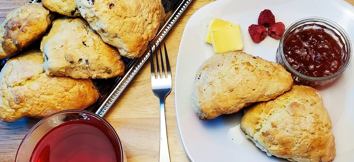 Irresistible Buttery Cranberry Scones