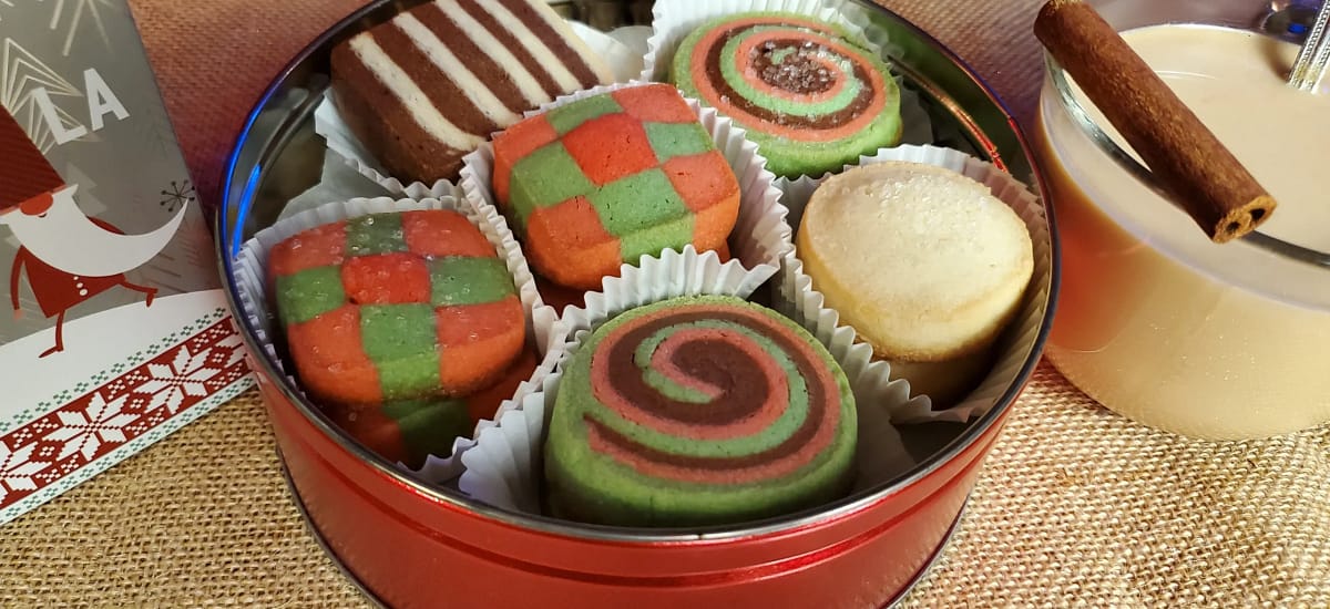 Amazingly Buttery Christmas IceBox Cookies