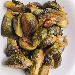 Roasted Brussel Sprouts- Leslie Cooks
