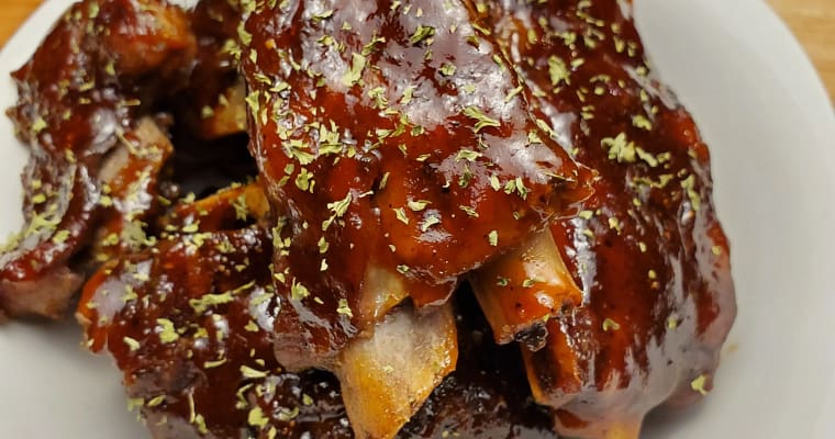 Irresistible Oven-Roasted Barbecue Pork Neck Bones