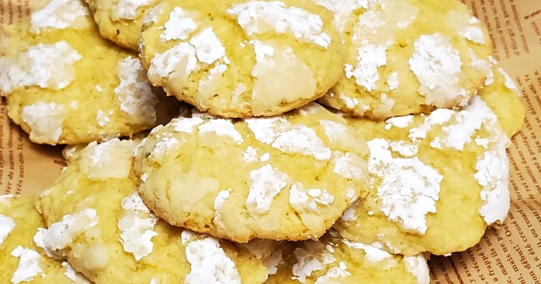 Quick Coconut Lemon Lime Cookies