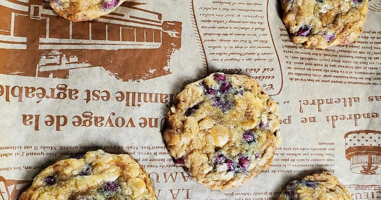 Festive Pomegranate Cookies