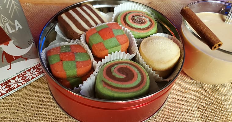 Amazingly Buttery Christmas IceBox Cookies