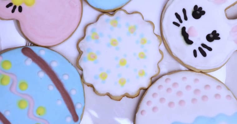 Easy Easter No Spread Sugar Cookies