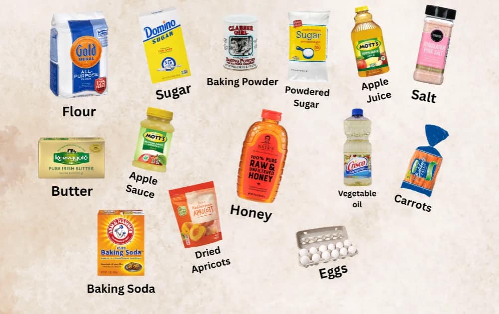 ingredient photo collage- Leslie Cooks