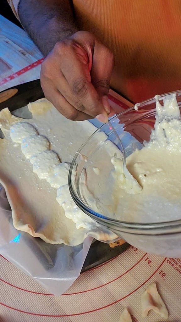 Cream cheese filling- Leslie cooks
