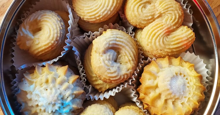 Danish Butter Cookie - Leslie Cooks