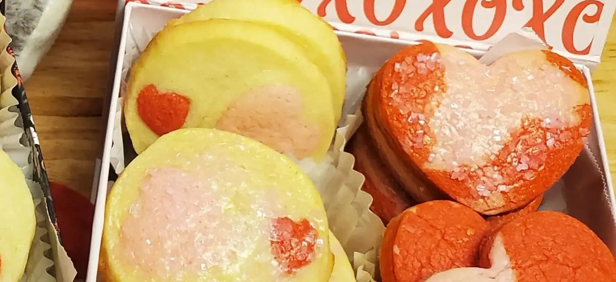 2 Amazing Valentine’s Day Icebox Cookies