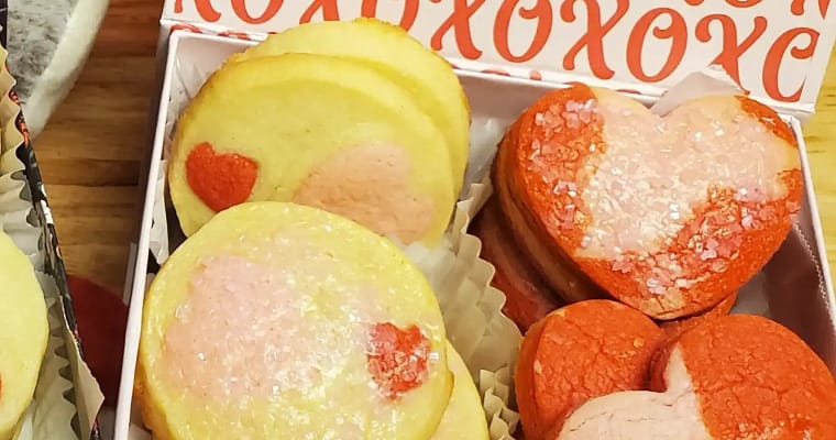 2 Amazing Valentine’s Day Icebox Cookies